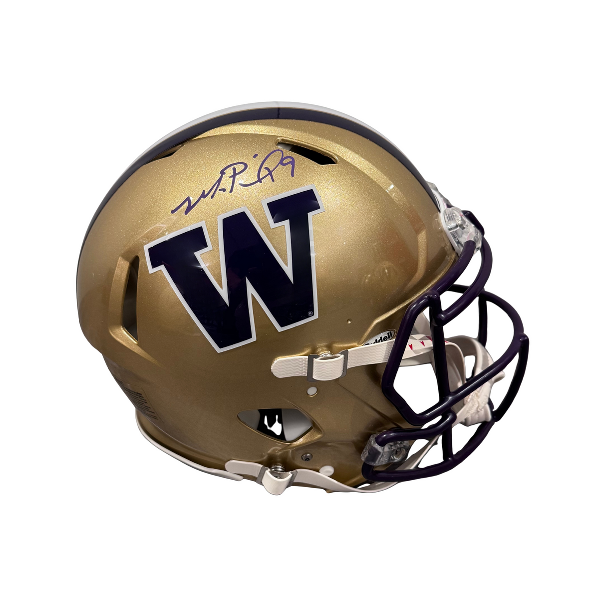 Michael Penix Jr. Signed Washington Huskies Full Size Speed Authentic Helmet