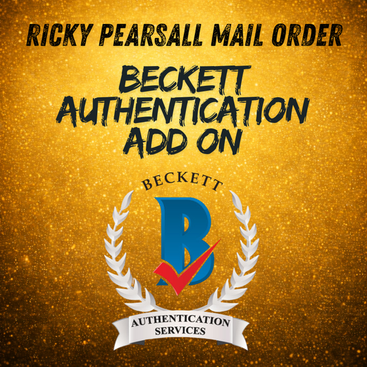 MAIL-ORDER: Ricky Pearsall Authentication Add-On