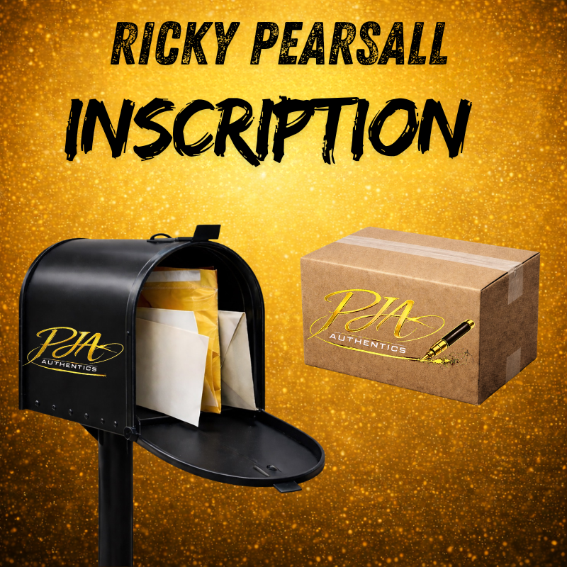 MAIL-ORDER: Ricky Pearsall Inscription Add-On