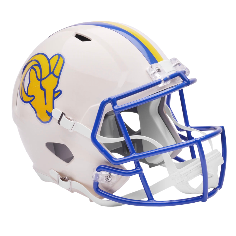 PRE-SALE: Matthew Stafford Signed Full Size RETRO Speed Replica Helmet