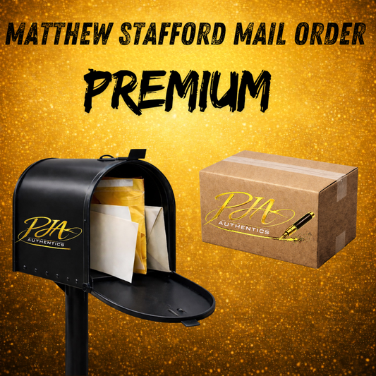 MAIL-ORDER: Matthew Stafford Signed Premium Item