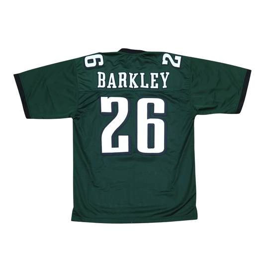 PRE-SALE: Saquon Barkley Signed Custom Pro-Style Green Home Jersey