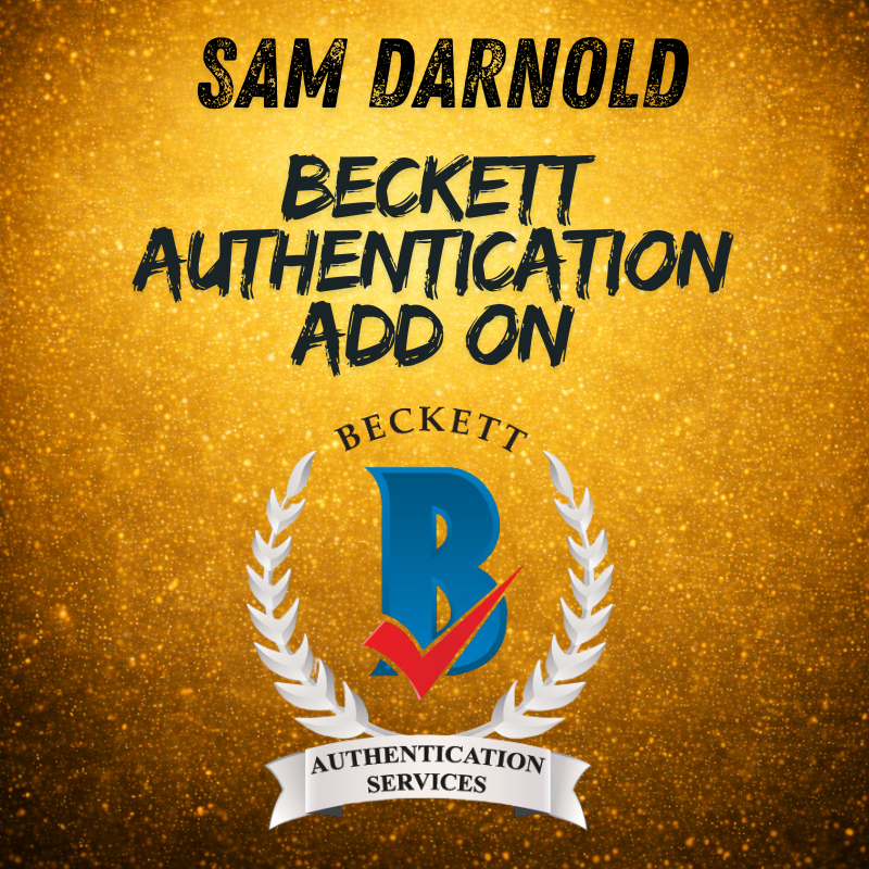 MAIL-ORDER: Sam Darnold Authentication Add-On