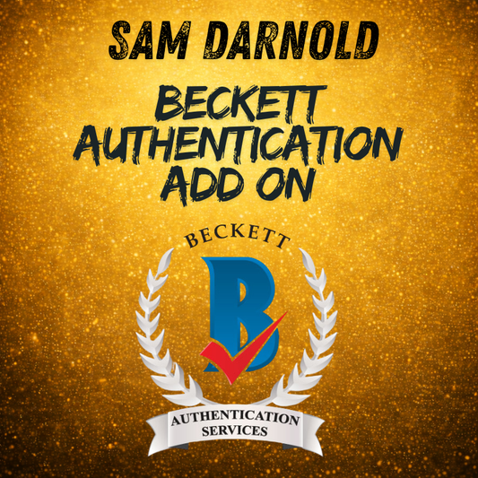 MAIL-ORDER: Sam Darnold Authentication Add-On