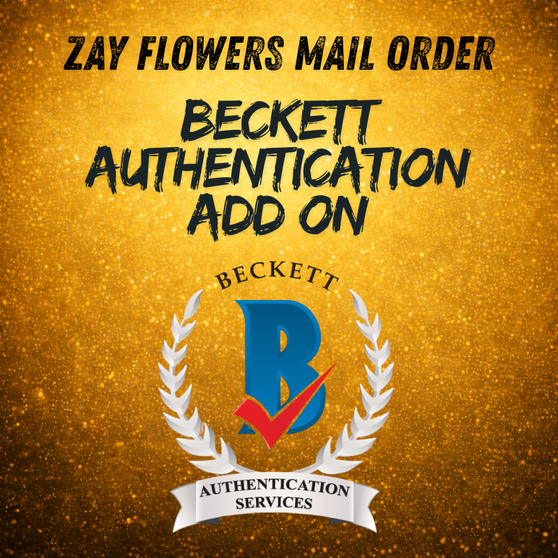MAIL-ORDER: Zay Flowers Authentication Add-On