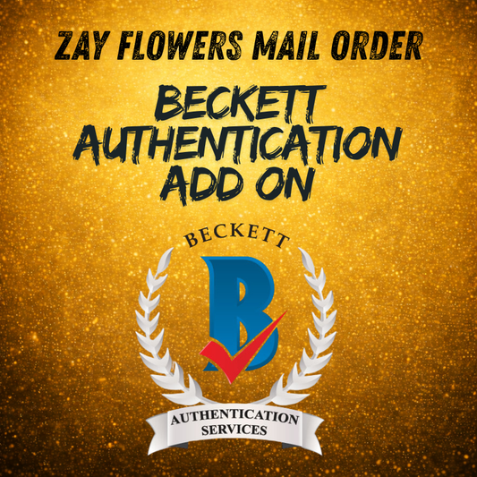 MAIL-ORDER: Zay Flowers Authentication Add-On