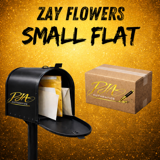 MAIL-ORDER: Zay Flowers Signed Small Flat Item